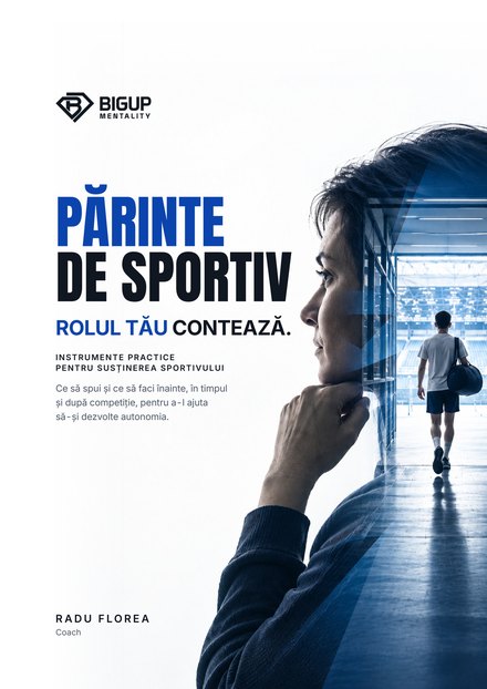 Coperta ghidului „Părinte de Sportiv”